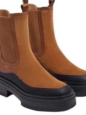 Sam Edelman Suede Lug Style boot. NWOT